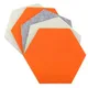 GTBL-Planche en feutre hexagonale autocollant mural en feutre hexagonal multifonction 3D tableau