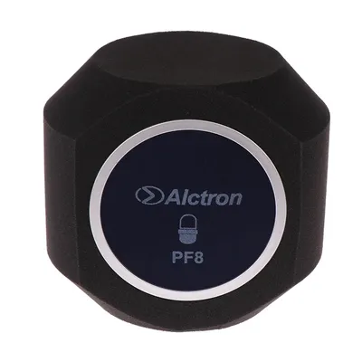 Alctron PF8-Filtre acoustique pour microphone de studio de base pare-brise statique mousse éponge