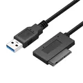 Adaptateur de câble SATA 7 + 9 broches vers USB 3.0 convertisseur d'ordinateur portable Micro SATA