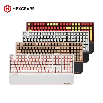 HEXGEARS-Clavier mécanique X5 avec assistant manuel clavier PBT Keycap Kailh commutateur de boîte