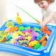Canne à pêche magnétique en plastique pour enfants 30/52 pièces ensemble de jouets éducatifs pour