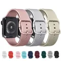 Bracelet sport pour Apple Watch pour Apple Watch 8 7 6 5 4 3 se 44/40/42/38/41/45mm 49mm
