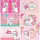 Bannière en vinyle de fond de photo de chat mignon fleurs roses de Marie toile de fond