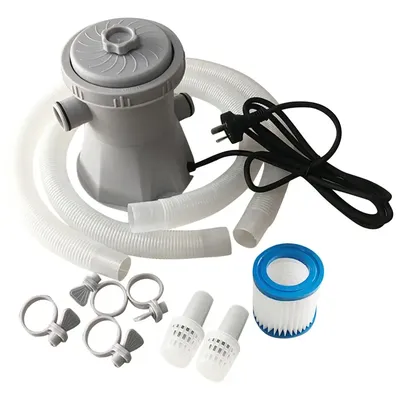 Pompe de filtration de piscine électrique 220V outil de nettoyage jeu de filtres pour Circulation