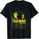 T-shirt «May The Course Be With You» pour hommes drôle de disque de Golf remise t-shirts normaux