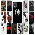 Samouraï japonais style pour Téléphone Portable OPPO Realme 8 7 6 6Pro 7Pro 8Pro 6i 6S Realme C3 C21
