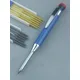 Porte-mine extensible 2.8mm crayon mécanique mince conduit métallique peinture en profondeur