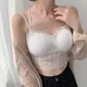 Soutien-gorge en dentelle pour femmes sous-vêtements sexy à la mode sangle en Y poitrine