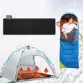 Couvertures chauffantes électriques tapis de Camping d'hiver sac de couchage 198x61cm couverture