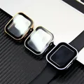 Verre et couvercle pour boîtier Apple Watch 45mm 41mm 44mm 40mm protecteur d'écran Guatemala