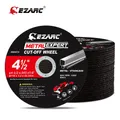 EZARC-Disque de Meuleuse d'Angle Roue de Coupe en Métal 75mm x 9.5mm / 115mm x 22.2mm pour