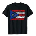 T-shirt imprimé de Puerto Rico Feel With City Names San Juan Word Art Slim Fit Y & Tees Économie