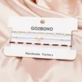 Go2Boho-Ensemble de Bracelets en Perles pour Femme Bijoux Simples à la Mode 2022 3 Pièces/Lot