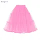 Misshow-Jupe courte tutu en tulle pour femme 65cm jupon de princesse jupe de fête mini robe de