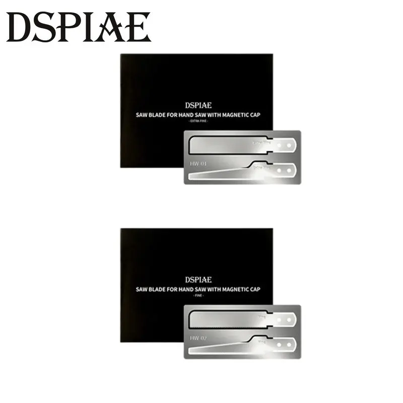 DSPIAE AT-HW lames de scie à main en aluminium outils de sciage de coupe bricolage outils de construction de maquettes pour outils militaires passe-temps