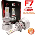 F7 130W 12000LM H7 LED Ampoule LED 9005 H7 phare kit Antibrouillard H4 H7 H8 H11 9005 Hb3 Hb4