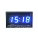 Horloge numérique de tableau de bord accessoire de voiture et moto affichage LED nouveau E7CA