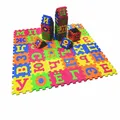 Tapis de jeu en mousse EVA 14cm 36 pièces Puzzle Alphabet russe tapis de sol souple à