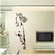Autocollants Muraux 3D en Forme de Cheval Simples en Acrylique Décoration de Maison Salon