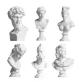 Buste de portraits de gypse Greek Myenson FigAuckland mini statue de gypse artisanat de pratique