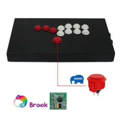 Tous les boutons Style Hitbox Console de jeu d'arcade Joystick Fight Stick Game Controller Pour