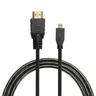 Câble Compatible Micro HDMI vers HDMI 0.5m 1m 1.5m 2m Mâle-Mâle Compatible Micro HDMI