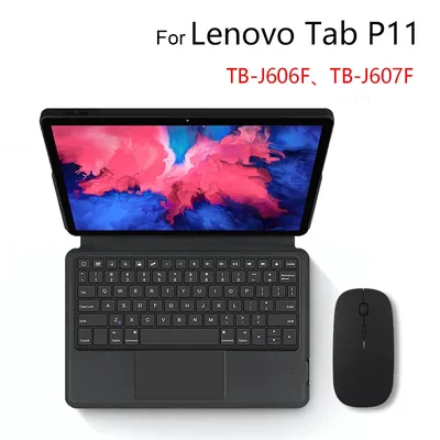 Étui clavier pour Lenovo Tab P11 TB-J606F 11 "2020 XiaoXin Pad tablette Bluetooth étui clavier