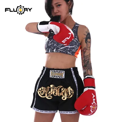 Muay – short de boxe thaïlandais noir pour tous les pantalons et shorts bonne qualité nouvelle