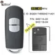 EllYECU 315MHz / 433MHz FCC ID: BGBX1T458SKE11A01 SKE11A-02 SKE11B-04 Smart Remote Car Key Fob pour