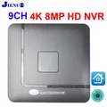 JIENUO – Mini enregistreur vidéo NVR 9CH 4K/8MP/5M/1080P 8 canaux détection de mouvement P2P