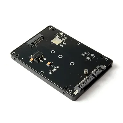 Boîtier externe pour SSD M2 SATA 2.5 pouces NGFF SATA adaptateur convertisseur B + M prise de clé
