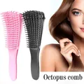 Brosse démêlante en forme de poulpe pour cheveux bouclés peigne de Massage domestique pour femmes