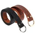 Ceinture enveloppante en cuir pour hommes adultes pièces de Costume pour hommes Viking chevalier