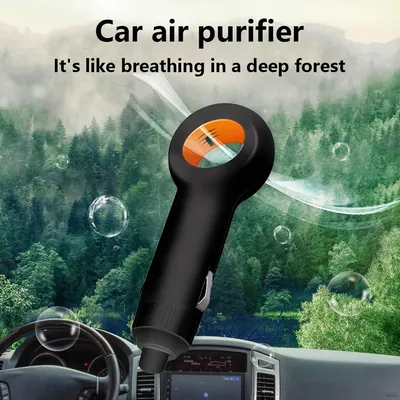 Mini supporter ficateur d'air électronique pour voiture désodorisant ionique pour véhicule ion