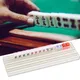 Mini mahjong portable en forme de U 4 pièces règle large support de voyage pour table jeu large