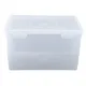 Boîte de rangement de masques en plastique Transparent conteneur de rangement organisateur pour la