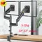 NB nouveau H180 22 "-32" ressort à gaz Double moniteur support de bureau bras plein mouvement LCD TV