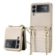 Case For Samsung Galaxy 5G Magnetic Chain Full Protection Cover Camera Glass Crocodile Leather Back