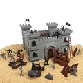 2022 Kit de château de soldat figurine de chevalier jouet pour garçon Simulation de siège