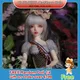 BJD Butter 1/4 ata wa Tongue Out Full Set F4 Nouvelle version Ligne active Corps de fille Haute