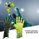 Gants de gardien de but en latex de football professionnel pour adultes gants de gardien de but de