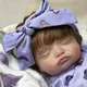 Poupées Bebe Reborn pour enfants 18 pouces Rosalie Lovely Sleeping Painted Lifelike Butter Toys