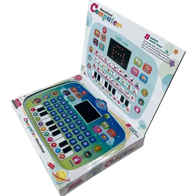 Tablette d'apprentissage de l'anglais avec écran LED pour enfants jouets pour tout-petits