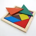 Tangram dos-Puzzle en bois pour enfants développement mental délicat jouets de planche pour