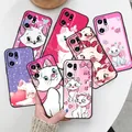 Jolie coque rose en Silicone TPU pour OPPO Find X5 X3 X2 Neo Reno 7 6 5 Lite Pro 4Z 4G 5G