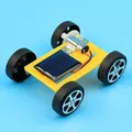 Ensemble de jouets de voiture solaire pour enfants assemblage de bricolage kit ABS pour enfants