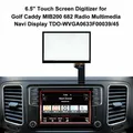 Écran tactile de navigation pour Skoda MIB2 MIB STwiches limitation radio Navi 6.5 Golf 6R CC GLI