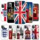 Coque de téléphone à imprimé poly pour iPhone Londres Royaume-Uni Angleterre Sensation iPhone