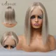 Perruque Lace Front wig synthétique lisse et soyeuse – EASIHAIR perruques mi-longues blondes