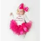 Tenue Tutu pour bébés filles 2 pièces vêtements princesse nouvelle collection 2019